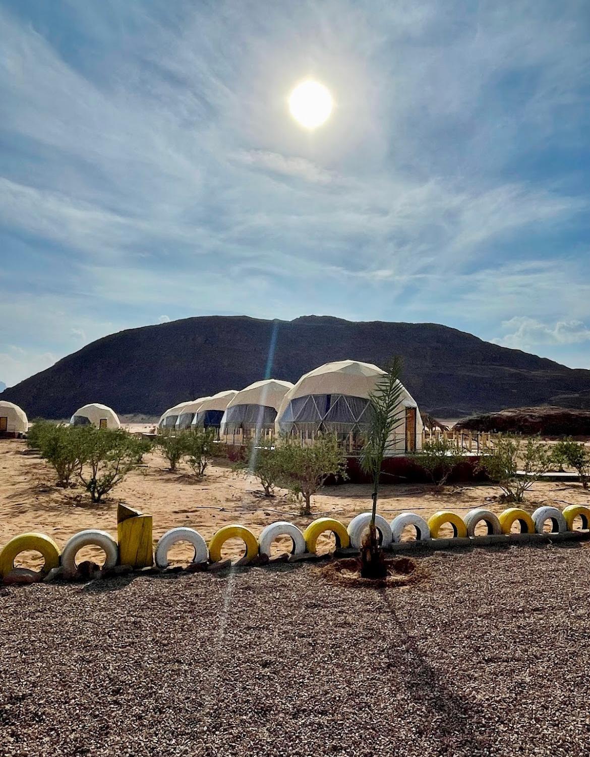 Adel Rum Camp Bubbles Wadi Rum Bagian luar foto