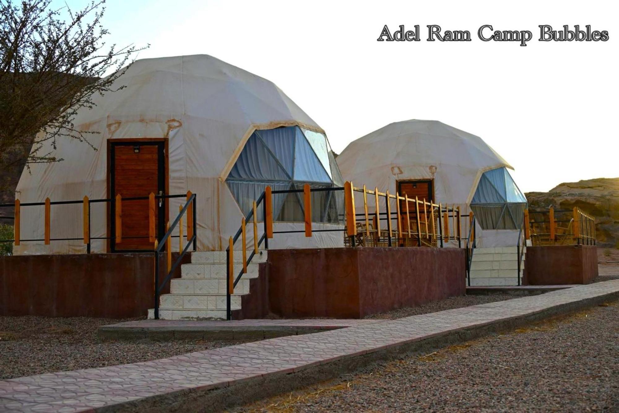 Adel Rum Camp Bubbles Wadi Rum Bagian luar foto