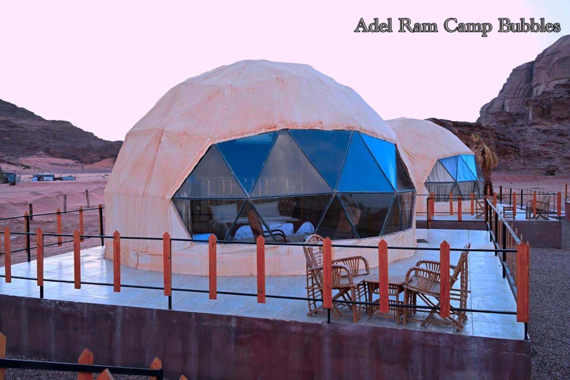 Adel Rum Camp Bubbles Wadi Rum Bagian luar foto