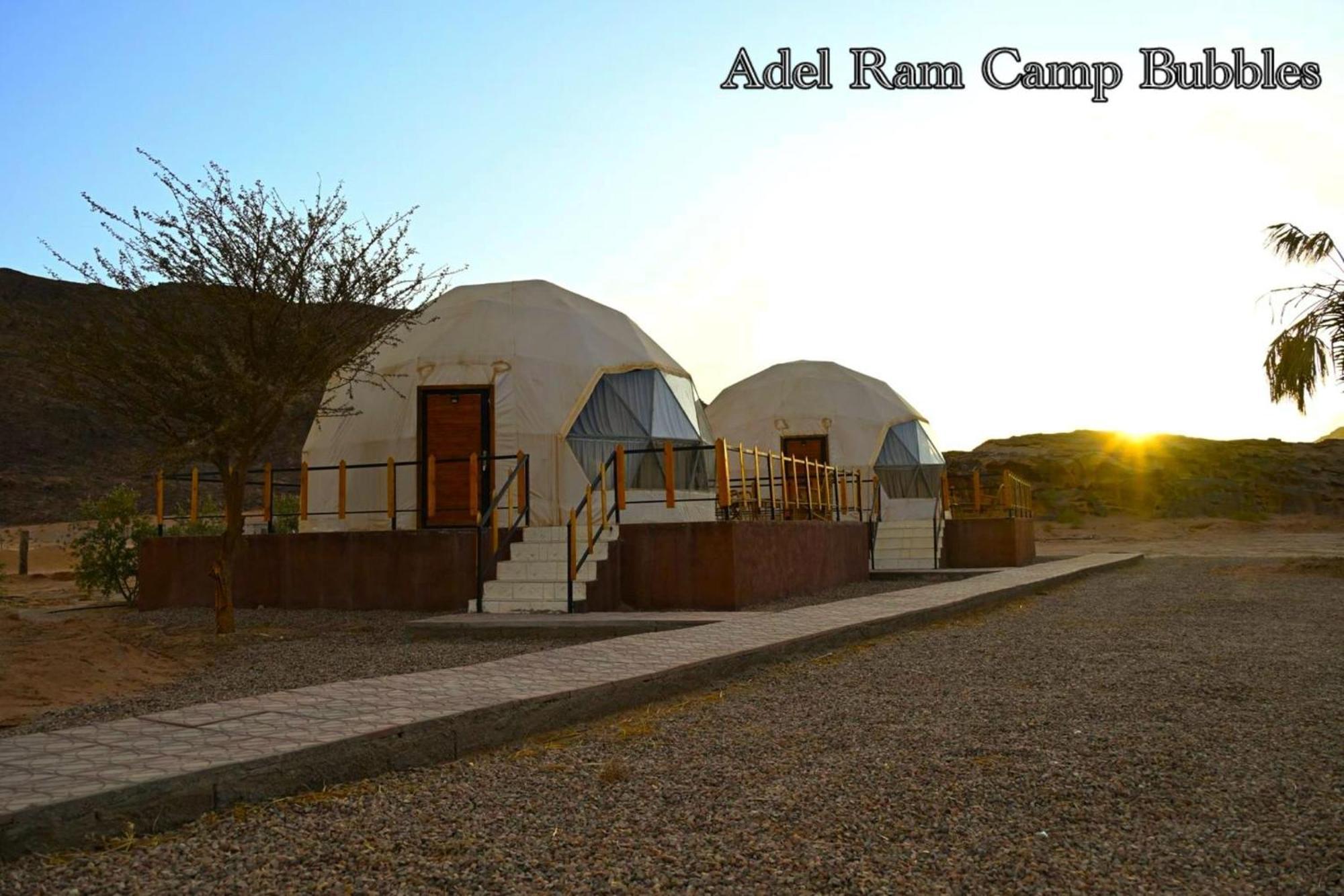 Adel Rum Camp Bubbles Wadi Rum Bagian luar foto