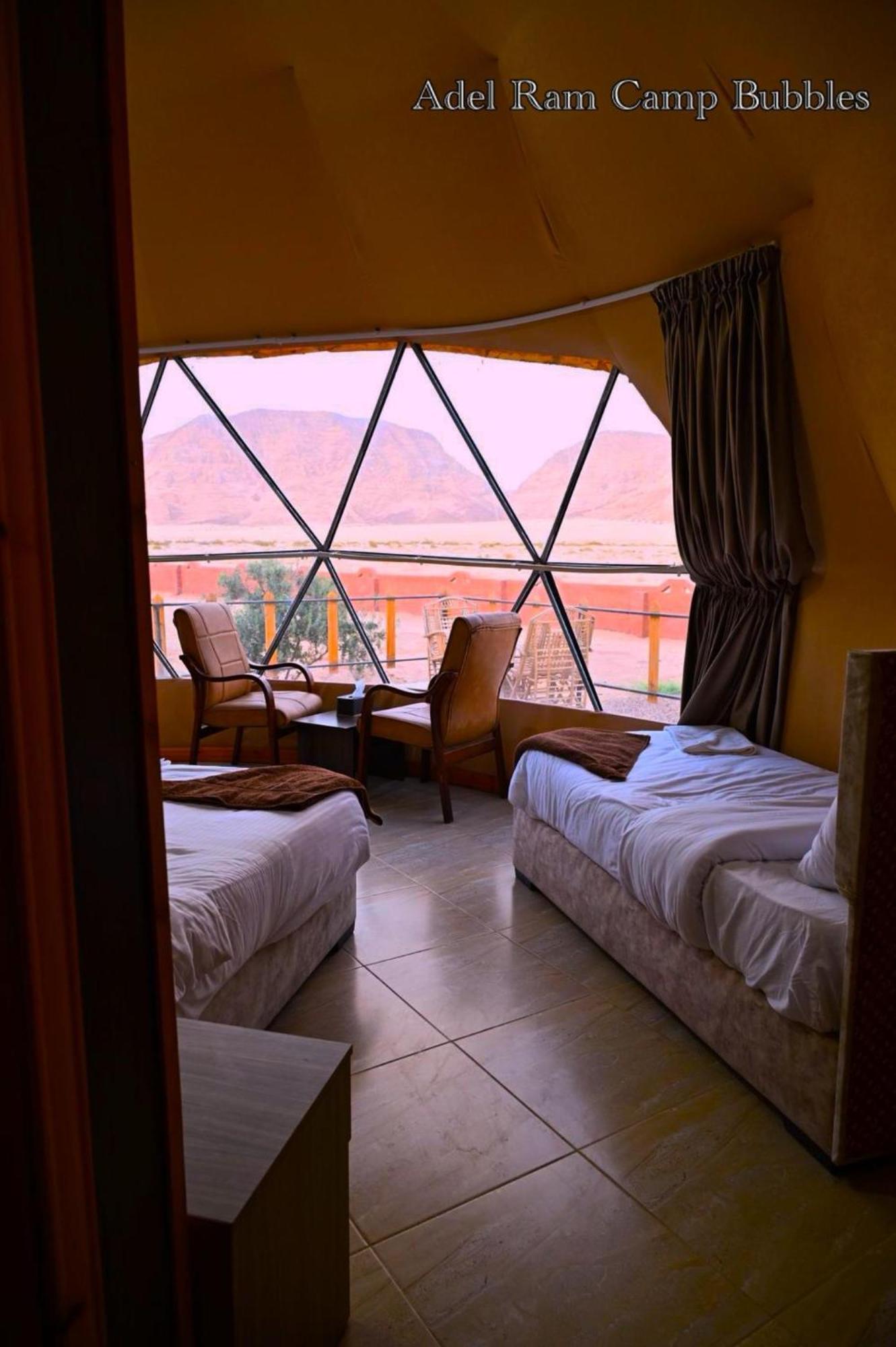 Adel Rum Camp Bubbles Wadi Rum Bagian luar foto
