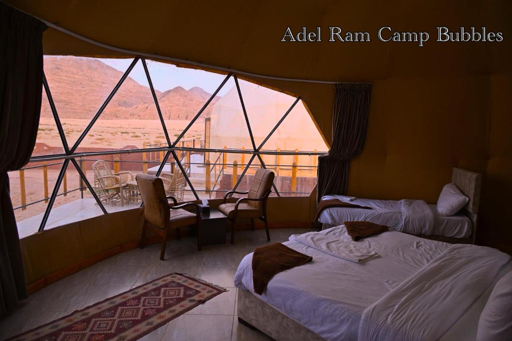 Adel Rum Camp Bubbles Wadi Rum Bagian luar foto